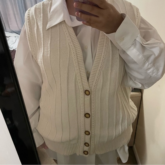 Cream cardigan - Picture 2 of 6